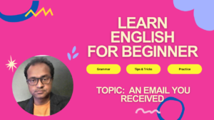 Read more about the article An Email you received