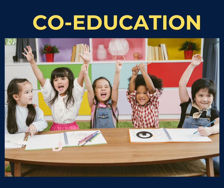 What is co-education and why is it important in schools