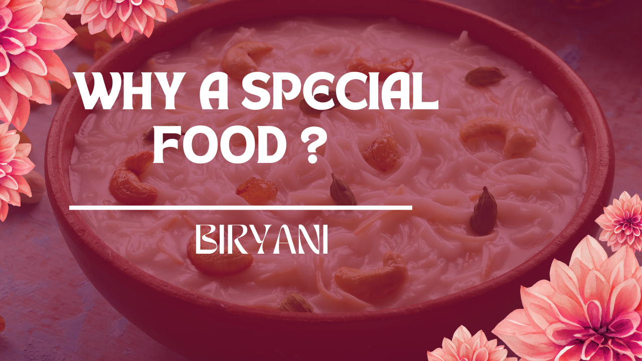 Read more about the article Why A Special Dish ?
